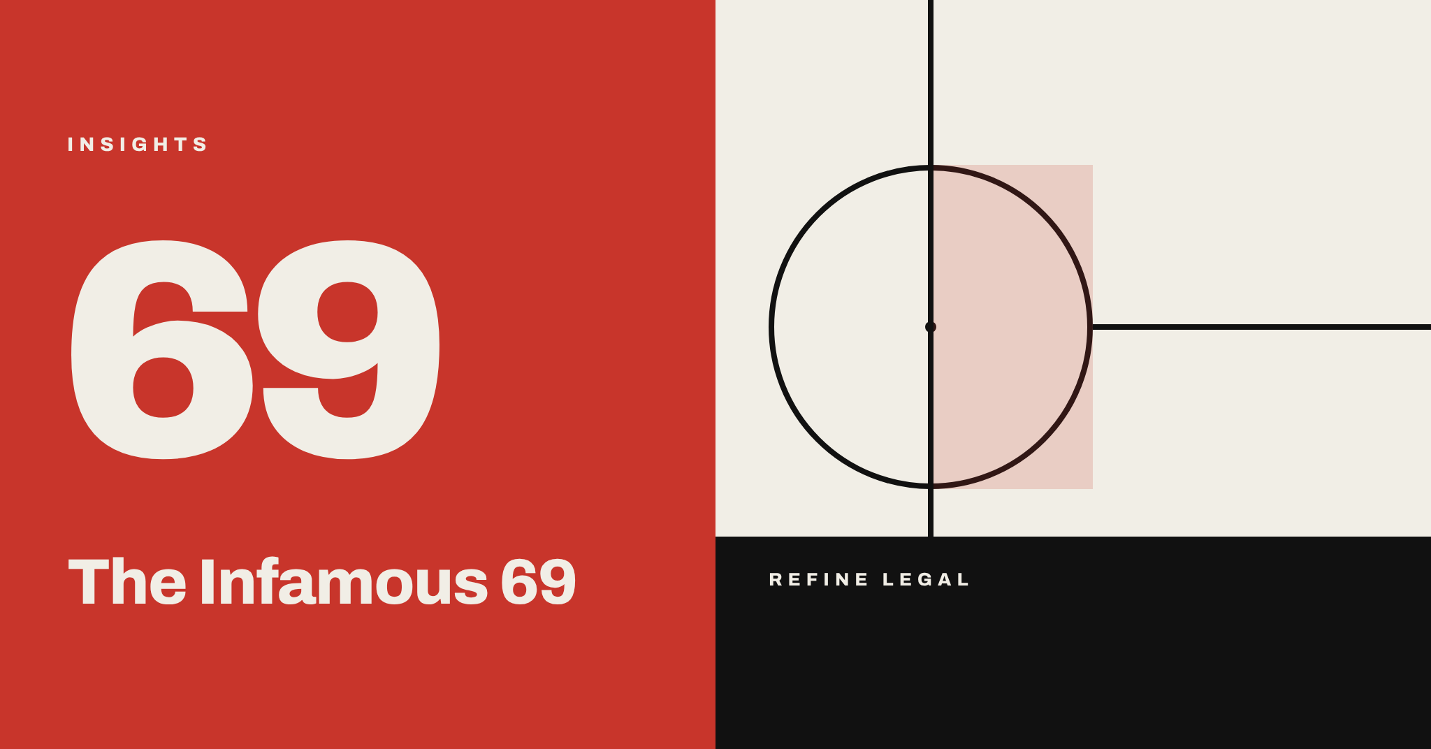 The Infamous 69, Refine Legal Insights